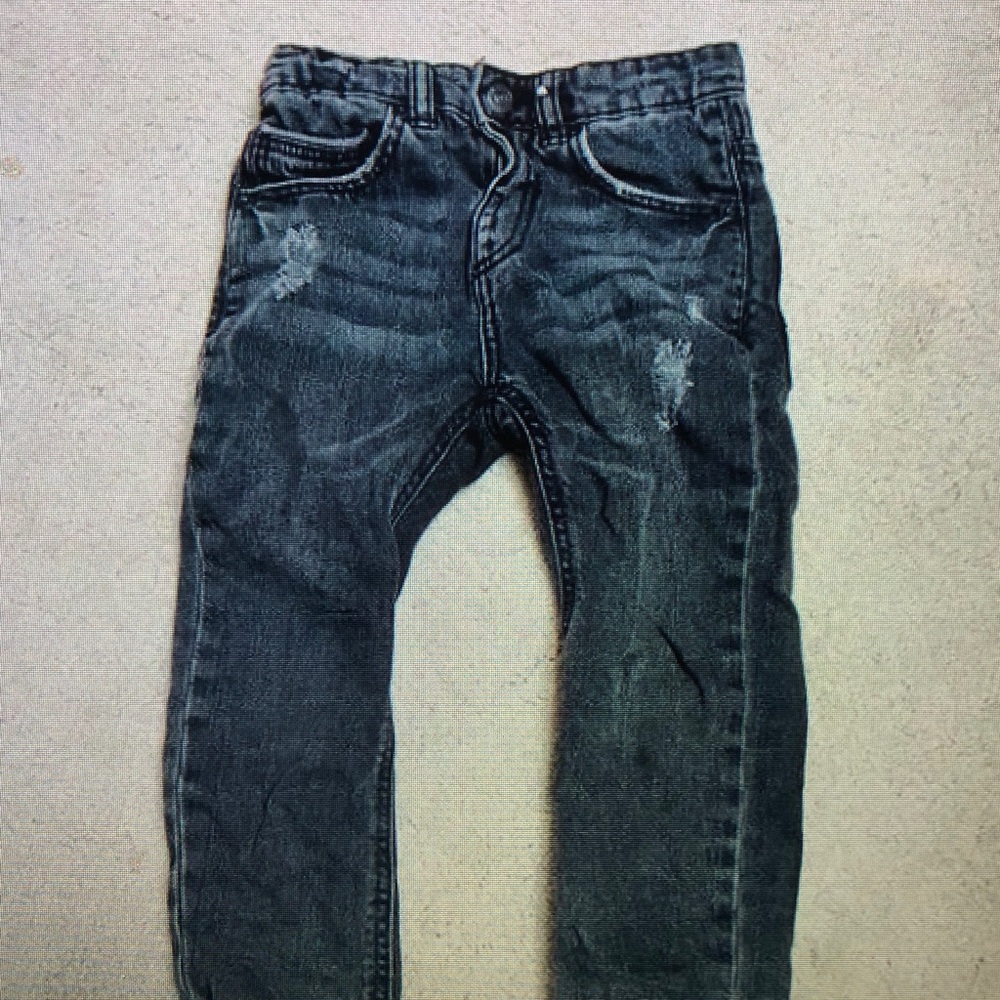 Stylish Black Kids Jeans